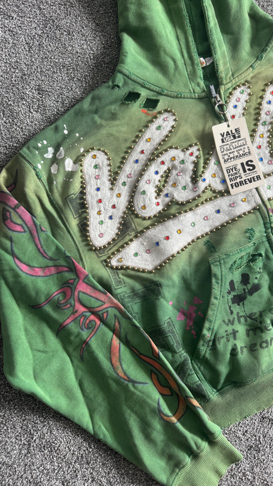 Vale Lives Valley Inferno Zip Up Size L