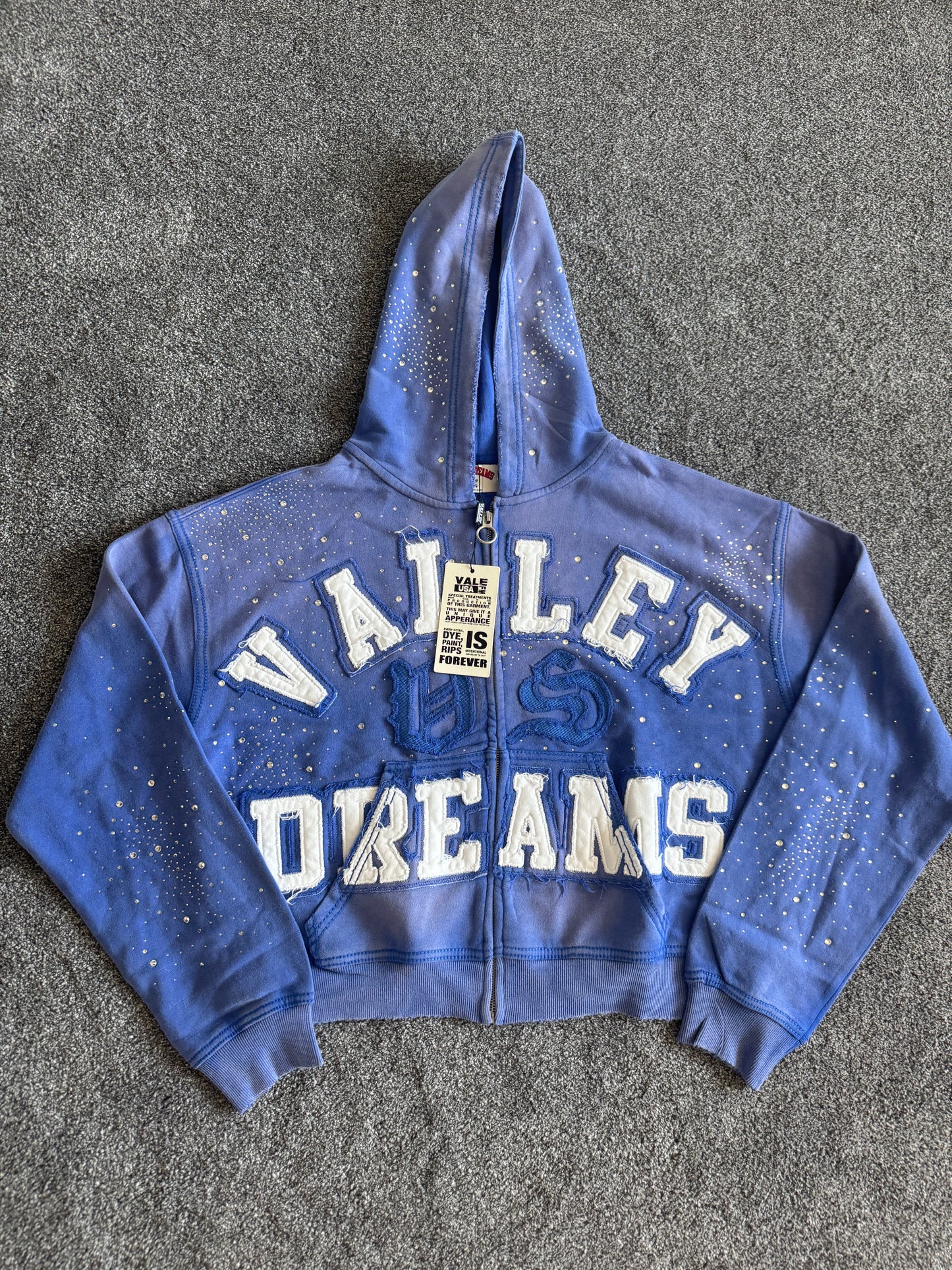 Vale Lives Valley Dream Zip Up Size L