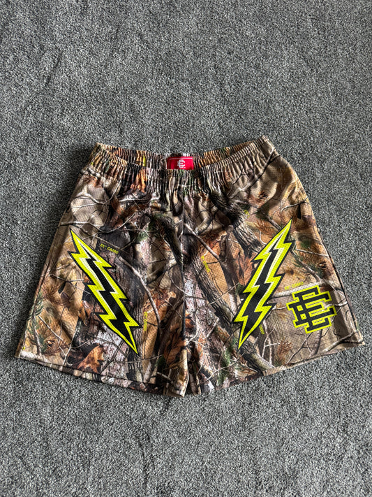 Eric Emanuel EE Basic Short Tree Camo/Lime Green