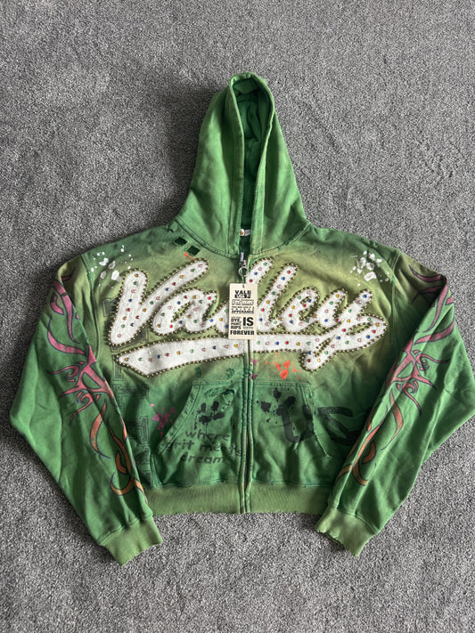Vale Lives Valley Inferno Zip Up Size L