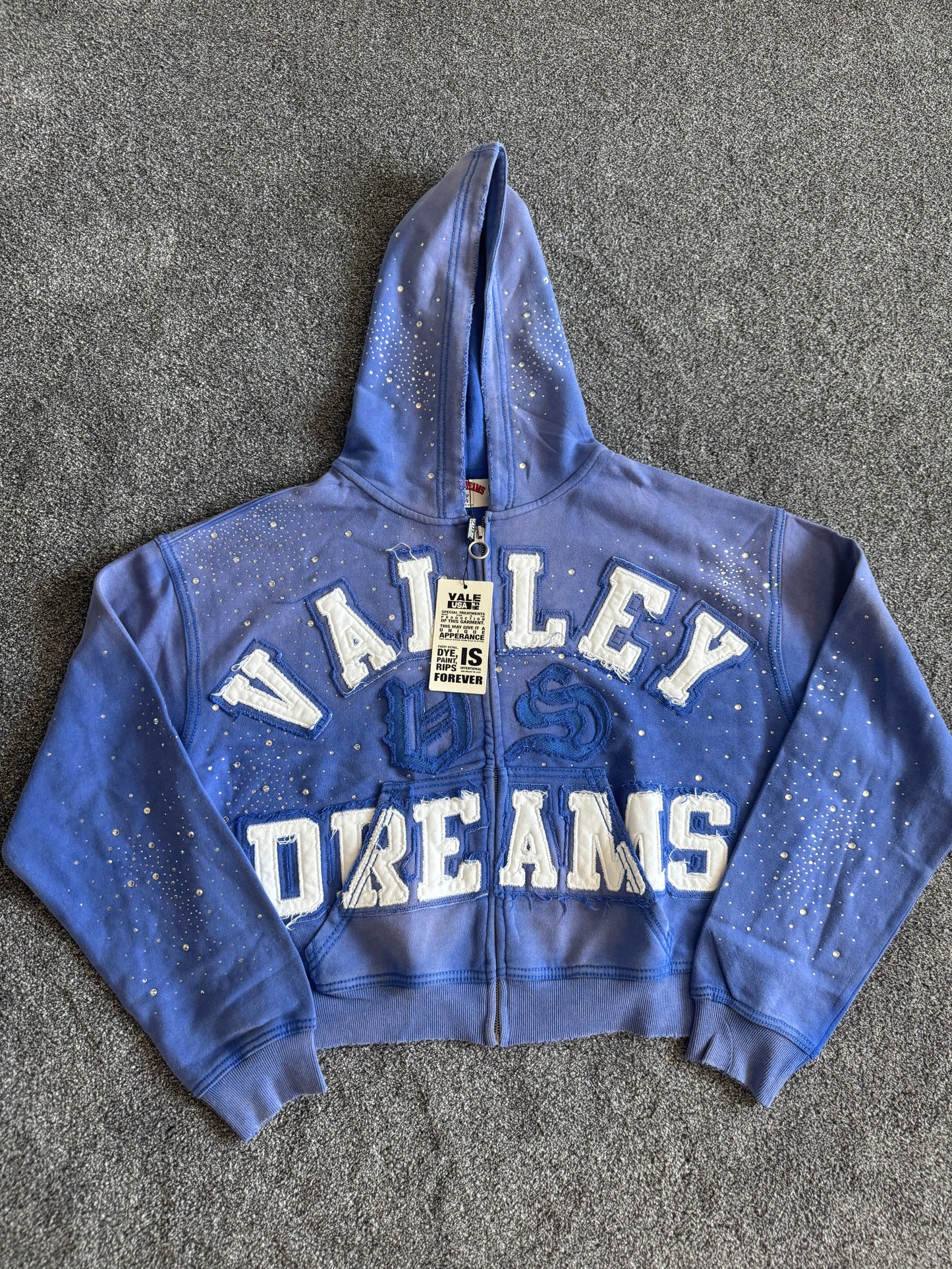 Vale Lives Valley Dream Zip Up Size L
